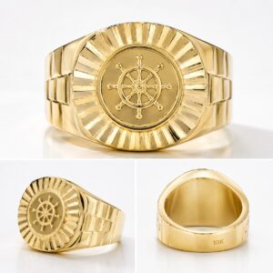 Captain’s Helm Gold Ring