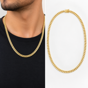 Solid Italian Cuban Link Chain – 5mm x 22"