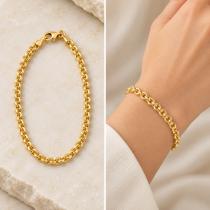 10K Gold Link Bracelet