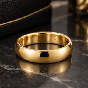 Classic Dome 10K Gold Ring